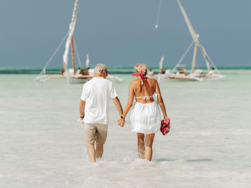 An image of a destination named Zanzibar Archipelago posted on Forbhic Travel website.